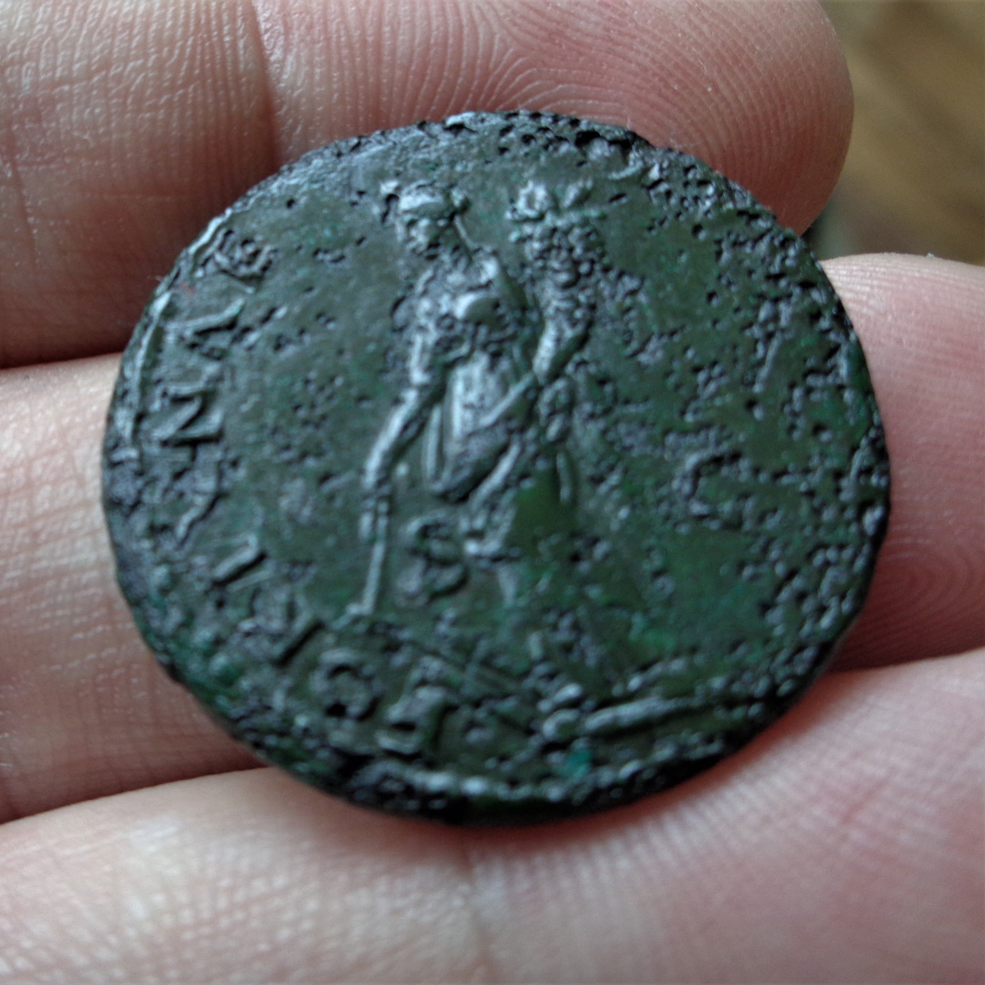 3917. Romeinse as van Domitianus 81-96 n Chr. - + Coins ...